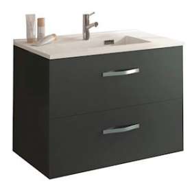 Sous-vasque MILANO L900 2 coulissants - Graphite|Neoform industries sas-UIDA2355564