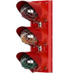 Feu routier ATEX LED 338cd IP66 230 VCA - VERT ORANGE|AE&T-APQGNEXP2LVLO230