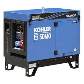 Groupe electrogene chantier moteur diesel kohler ohv kd15-440 AVR C5 SILENCE|Sdmo industries-SDMDIESEL6500TASILENCEAVRC5