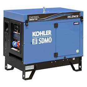 Groupe electrogene chantier moteur diesel kohler ohv kd15-440 C5 SILENCE|Sdmo industries-SDMDIESEL6500TASILENCEC5