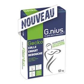 Colle Enduit Multifonctions G.nius Gecko Sac de 12Kg|Siniat-LPE100147