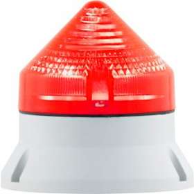 CTL600 LED: balise rouge - fixe/clignotant - IP54 - 90/240vac|Sirena-ENA38673