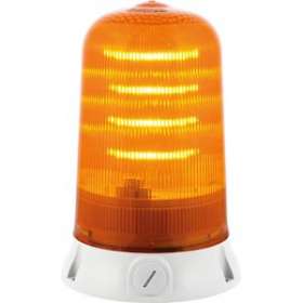 Rotallarm s LED: feu orange - fixe/clignotant/tournant - IP65 - v90/240vac|Sirena-ENA90082