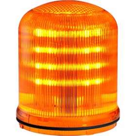 Mline: feu LED orange - fixe/clignotant/tournant- IP66 - lentille colorée|Sirena-ENA90352