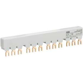 Peigne d'alimentation 65A Max pour 4 MS116-MS/MO132 sans contact auxilliaire|ABB-ABBH440070