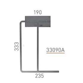 Accessoire support rampe (avec 3 fixations): stabilité maximum|Sofraca-SFC33090A