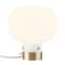 RAITO Lampe de table Blanc Opale E27 max 25W