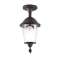 CORSO - Suspension Ext. IP44 IK02, noir, E27 70W max., lampe non incl.