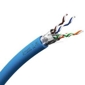 Actassi - câble CL-MX - Cat6A F/FTP D - 4paires 550Mhz bleu - au mètre linéaire|Schneider Electric-SCHVDICD68X318