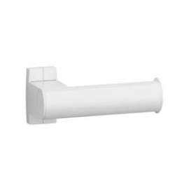 Distributeur papier WC simple 155x70x67,5 mm, tube alu. époxy blanc D 38x25 mm|Pellet asc-PT4049813