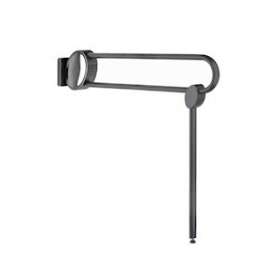 Barre relevable Arsis 770 mm avec béquille de soutien, anthracite flasque chromé|Pellet asc-PT4048781